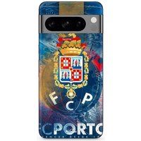 Maniacase Google Pixel 8 Pro Hoesje FCP PORTO BLAUW ACHTERGROND