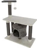 Kerbl Krabpaal Jade Darklight, 96 cm, wit/grijs