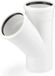 REHAU RAUPIANO PLUS, simple branch, DN 75/75, 87 degrees, 1 piece.