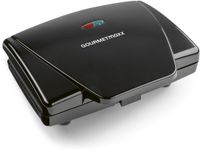 GOURMETmaxx Wafelijzer Belgische wafels 750 W zwart incl. controlelampjes