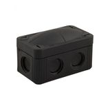 Vos Products Kabeldoos - wiska combi 206 - 85x49x51 RAL 9005 zwart
