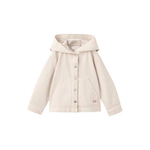Mango Kids denim spijkerjas beige