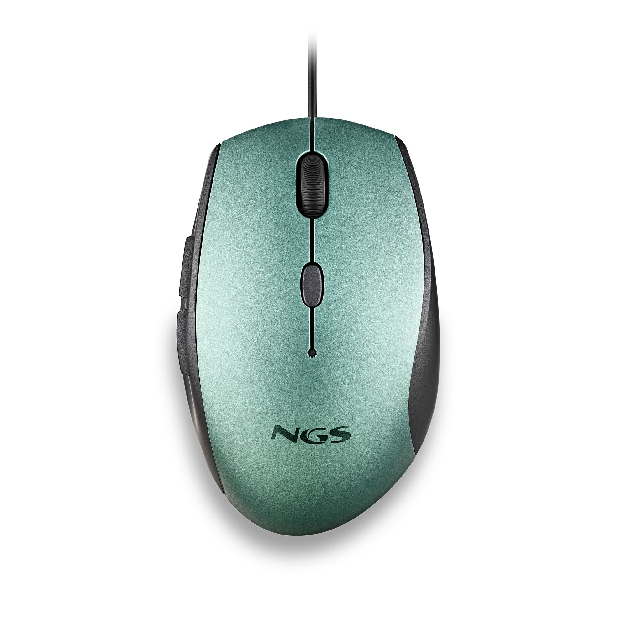 NGS MOTH ICE Blauw Optische Muis 1600 DPI