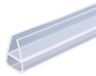 Joint de cabine de douche, forme en U, 4 mètres, adapté pour verre de 6 mm, transparent