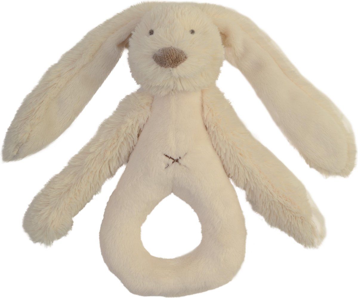 Happy Horse Konijn Richie Rammelaar - Beige - Unisex - Baby cadeau