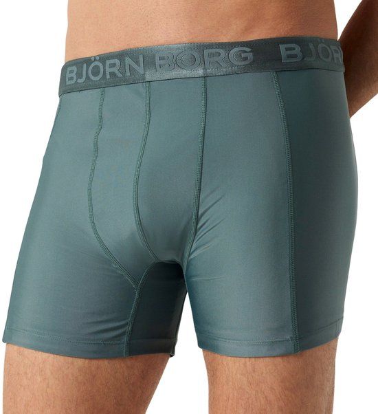 Bjorn borg Björn Borg Stretch Zwemboxer Heren - Maat XXL - Groen Blauw