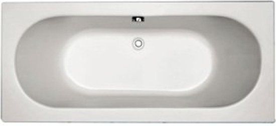 Plieger Liberty Bad - Acryl - Rechthoekig - Met Poten - 180x80cm - Wit