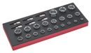 Bahco Foaminlay Fit&Go 1/3 met doppen en toebehoren 1/2" - 27-delig - FF1E2206