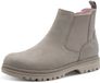 Tamaris - Dames - Chelsea boots - Leer - Grijs - Maat 41