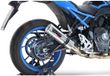 Gpr Exhaust Systems M3 Inox Suzuki Gsx-8s 2022-2024 E5 Round Niet Gehomologeerd Volledig Uitlaatsysteem Zilver