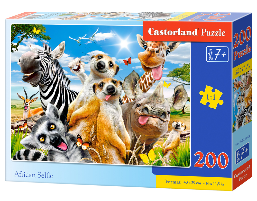 Castorland African Selfie- 200pcs