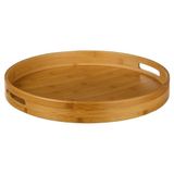 WELL HOME bamboe dienblad, rond, Ø 40 cm