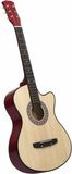 vidaXL Gitaar cutaway met 6 snaren western akoestisch 38" lindenhout