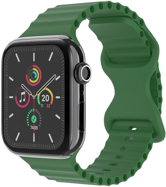 imoshion Athletic siliconenbandje voor de Apple Watch | 38/40/41/42 mm - Donkergroen