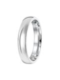 Lucardi Heren Vriendschapsring Cartagena - Ring - Echt Zilver - Zilverkleurig
