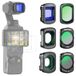 NEEWER 3-pack ND-filterset (variabele ND2-32, CPL, 1/4 zwarte diffusie) & 0,75x groothoeklens, 2x macrolens, 1,2x blauwe anamorfe lens, schermbeschermers compatibel met DJI Osmo Pocket 3, FL-B28