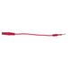 KS Tools 150.0971 4,0 mm Ingangsbus op 2,0 mm testadapterstekker, plat (rood)