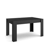 Skraut Home Eettafel 140x90x76 cm Zwart