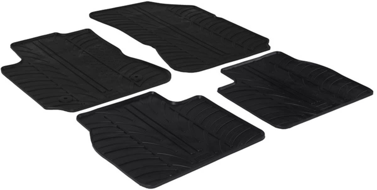 Gledring Rubbermatten Citroën C4 Cactus 2014- (T Profiel 4-delig + Montageclips