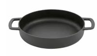 COMBEKK Poêle à frire Sous-Chef Double Poignée 24CM - Noir