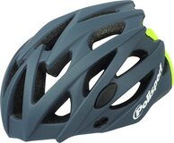 Polisport Fietshelm Twig Unisex 55/58 Cm Easy-lock Grijs/geel