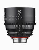 Samyang Xeen 35mm T1.5 FF Cine PL-mount Zwart