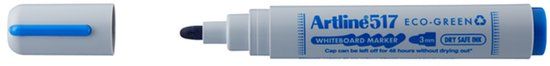 Artline Whiteboardmarker 517 Dry Safe Eco rond medium blauw 1 Stuk