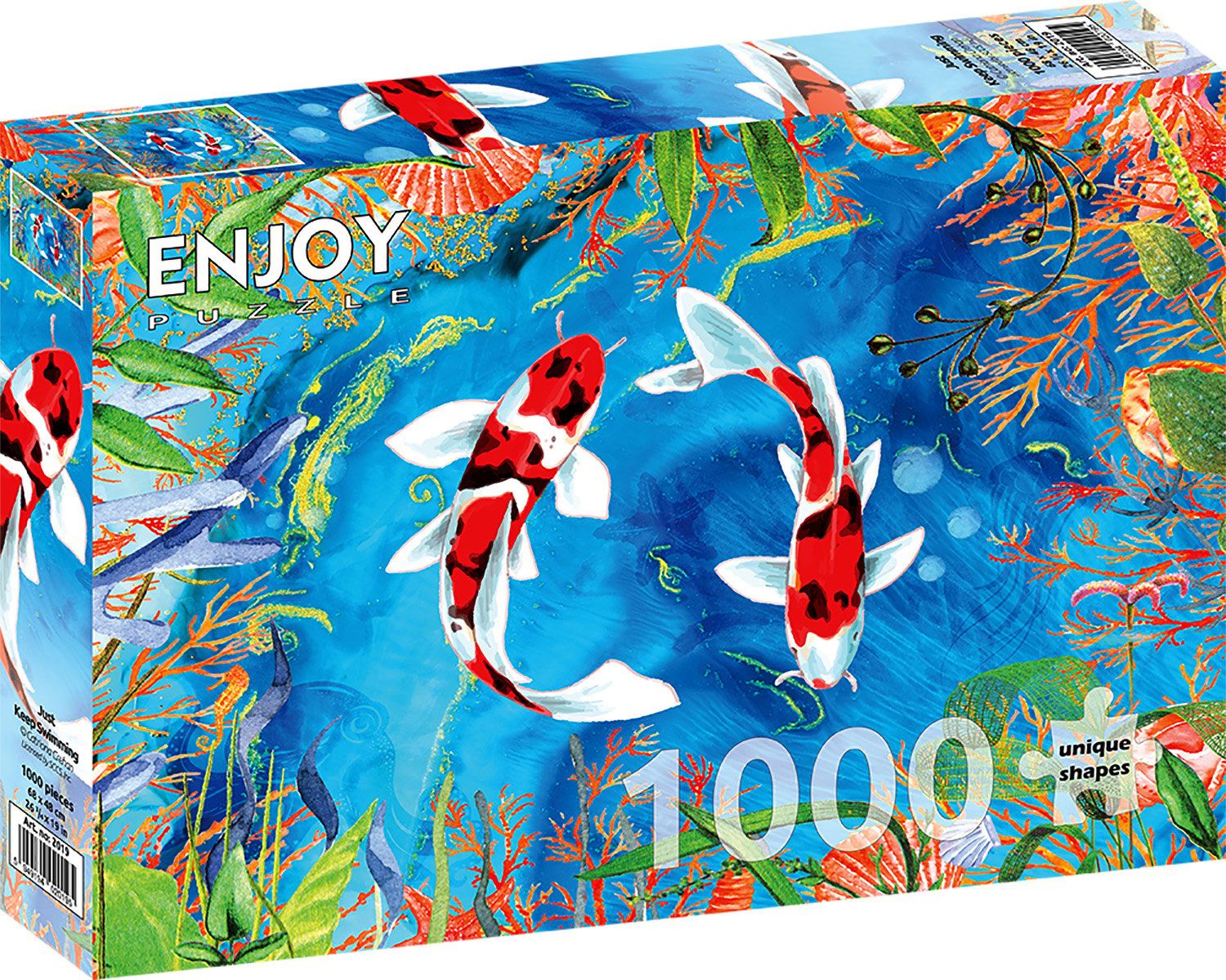 Enjoy Puzzle Just Keep Swimming Puzzle (1000 pieces)