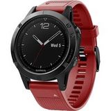 Garmin Bracelet silicone Quatix 8 - 47mm (rouge)