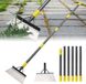 Pelle de jardin multifonctionnelle, 200 cm, pour le nettoyage et le nivellement