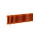 Hudson Reed Radiateur style fonte rétro horizontal – Orange – 30 cm x 101 cm – Double rang – Windsor