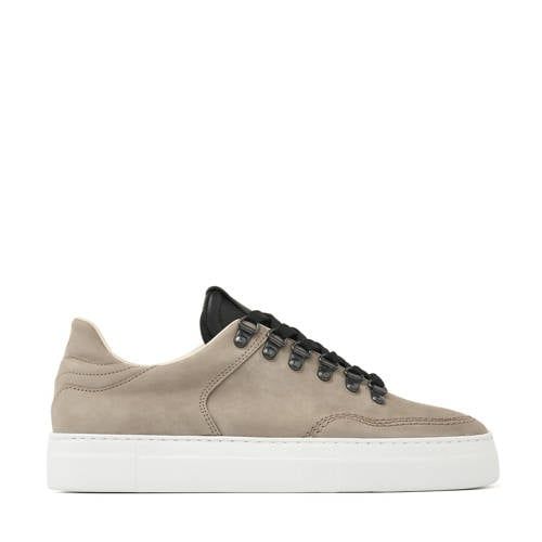 Nubikk Jagger Roman nubuck sneakers grijs