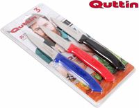 Quttin Steakmessenset / Schilmes - 3-delig - RVS/Kunststof