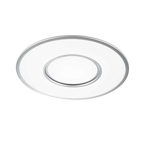 Wofi TERMA plafondlamp, aluminium, 37 W, zilverkleurig