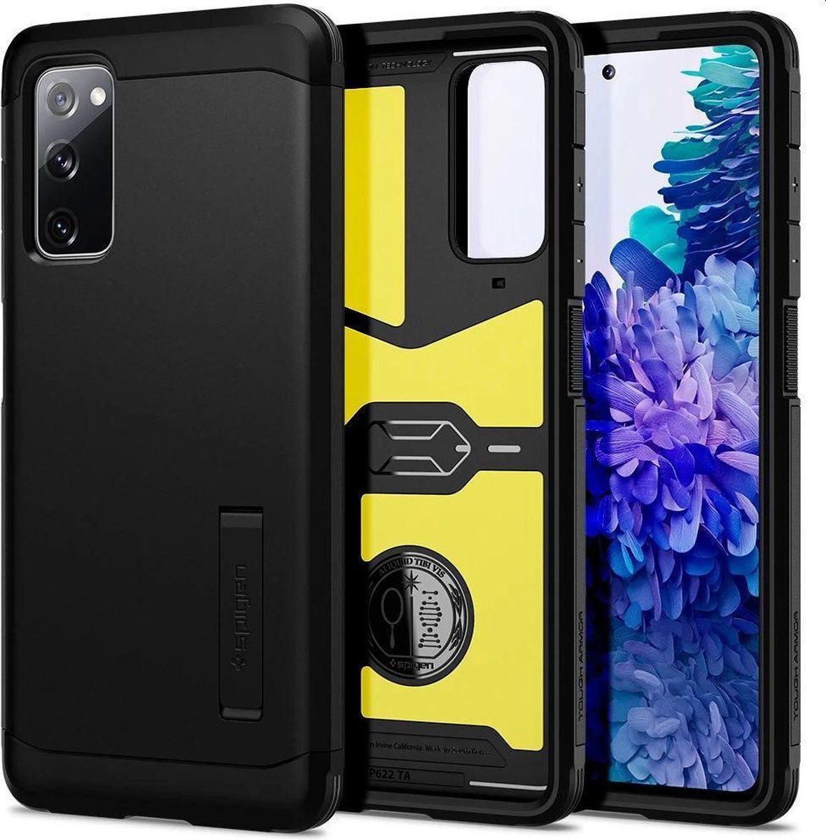 Spigen Tough Armor Case Samsung Galaxy S20 FE - Zwart