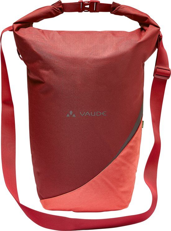 VAUDE Road Master Urban (Double) - Dark cherry - 32L - Rear Pannier Bag - Waterproof