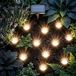 Spetebo 10 stuks led-plantenspots op zonne-energie, warmwit | Mini-solarlampen met grondpen voor tuin, balkon, terras, bloemendecoratie