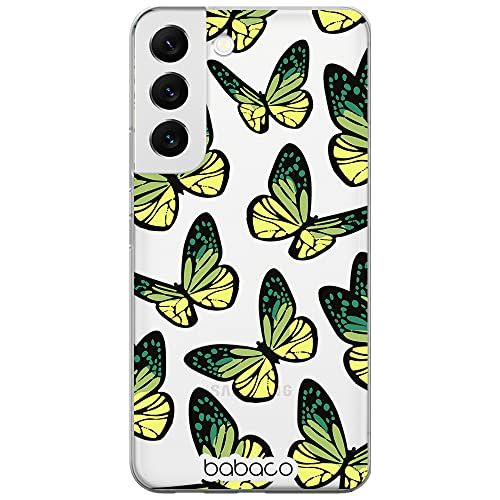 ERT GROUP mobiele telefoonhoesje voor Samsung S22 - Babaco Butterflies 002