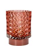 Pauleen LED Tafellamp op Batterijen - E14 - 2700K Warm Wit - 15 lm - 0,4W - Woonkamer & Slaapkamer - Sweet Glamour - Rosé