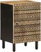 Maison Exclusive Armoire de salle de bain exclusive - Dimensions : 38 x 33,5 x 58 cm - Bois massif de manguier