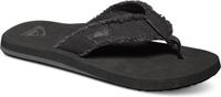 Quiksilver Monkey Abyss Hommes Pantoufles - Black/Black/Brown - Taille 41