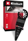 Originele Einhell 708001 Schraper/Messer HCS, Spitz Chroom-vanadium staal, HCS Schaaf 50 mm