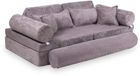 Mimii Montessori Speelbank Luxe - Cord Lavendel