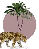 Komar Wandfoto - Botanical Garden Jaguar - 40 x 50 cm