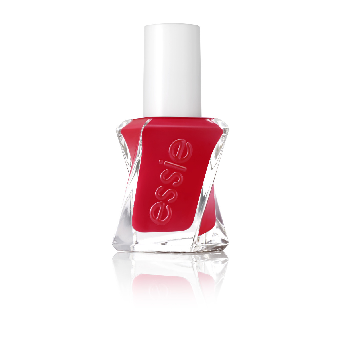 Essie fashion show gel couture - 270 rock the runway - rood - langhoudende nagellak - 13,5 ml