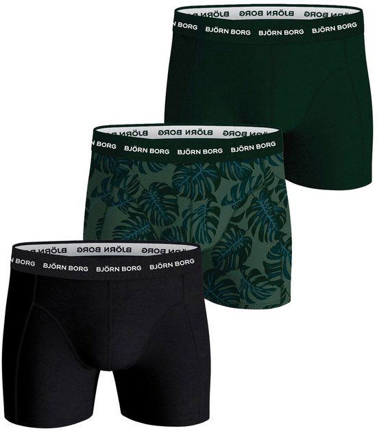 Björn Borg Bjorn Borg Cotton Stretch Boxers 3Pack Multicolour - Maat S - Heren