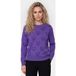 Moschino Allover Teddy Bear Wool Pullover Blue