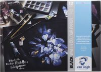 Van Gogh aquarel papier - zwart - FSC mix