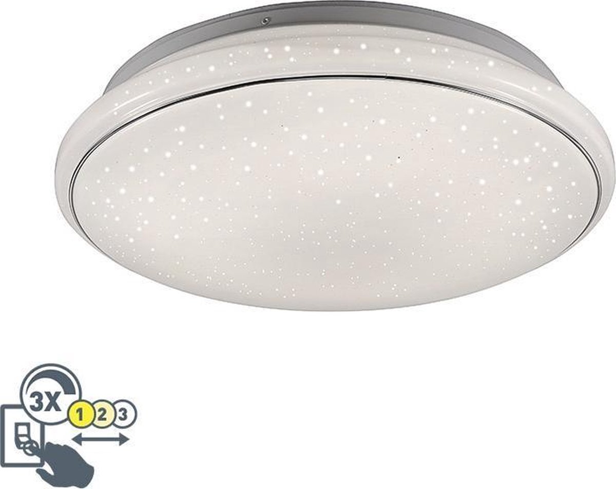 LEUCHTEN DIREKT Leuchten Direct Mars - Plafondlamp - 1 lichts - Ø 440 mm - Wit