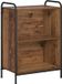 vidaXL Bibliothèque 55,5 x 33 x 174 cm Bois traité Bois vieilli